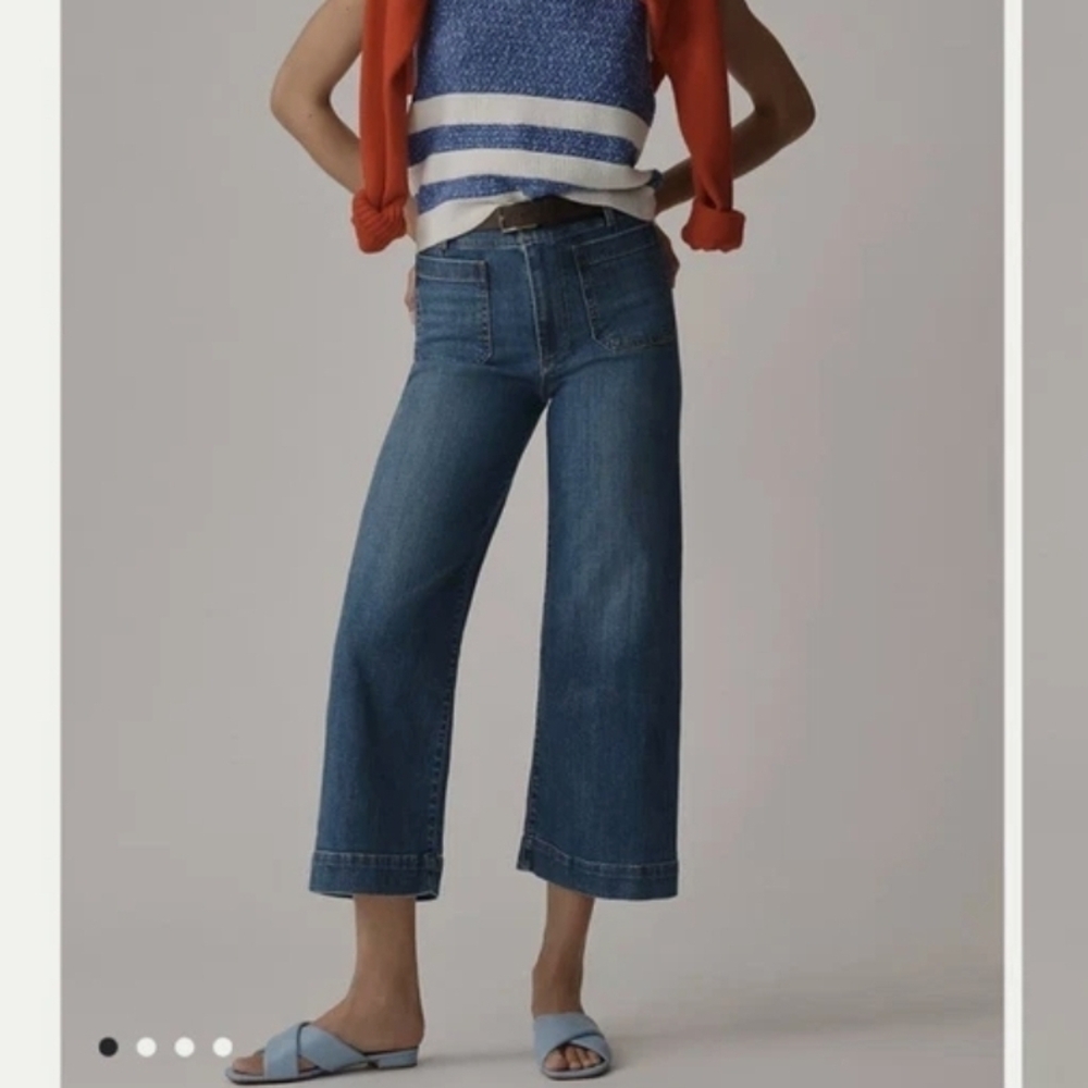 Anthropologie Colette Jeans 30 Indigo Blue High Waisted Jeans
